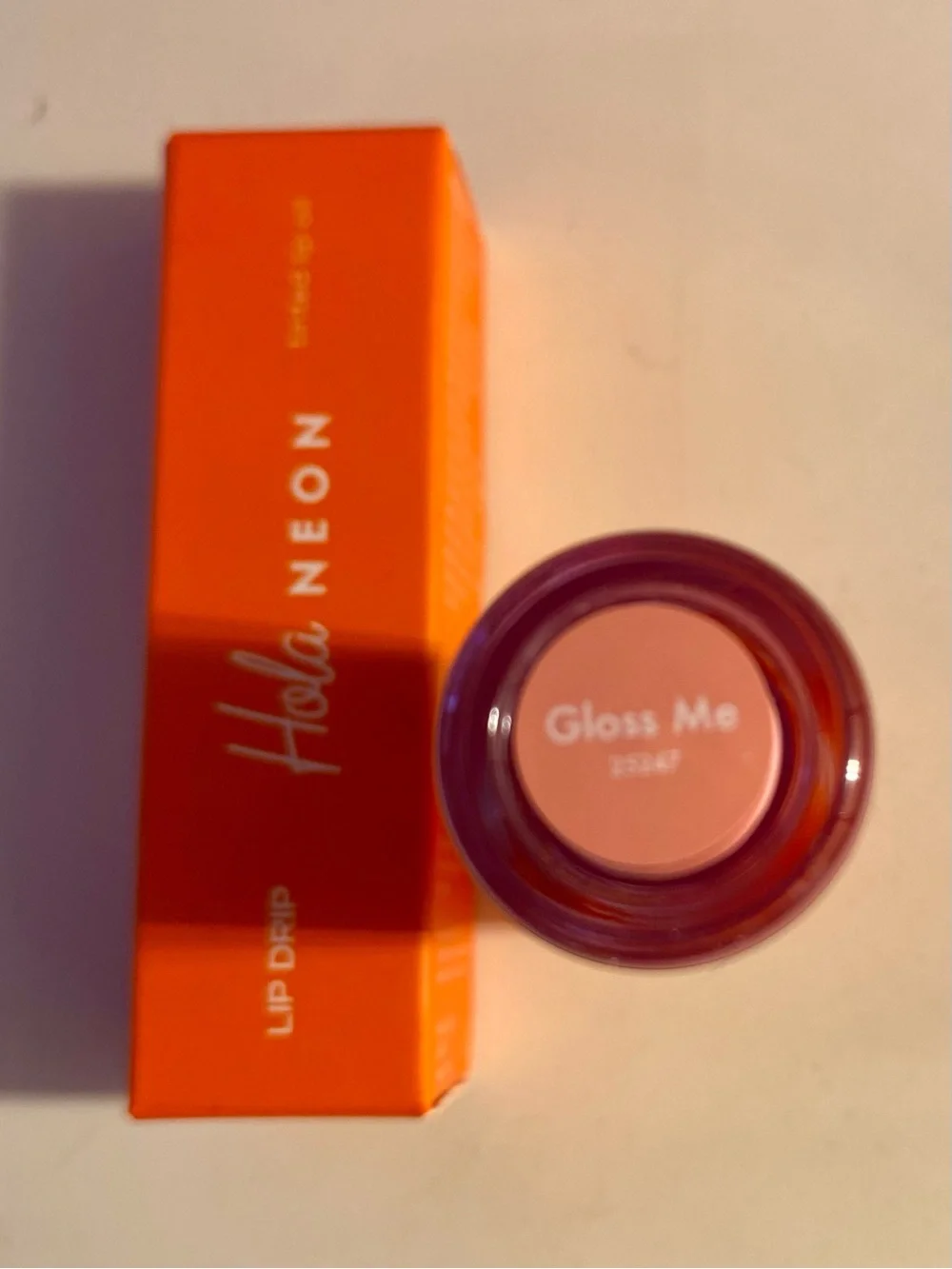 Hola Neon Lip Drip Tinted Lip Oil in “Gloss Me”
